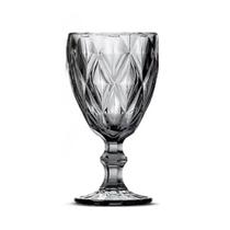Kit 6 Taças Diamante 340ml Âmbar ou Fumê Luxo Mesa Kit 6 Taças Diamante 340ml Âmbar ou Fumê Luxo Mesa