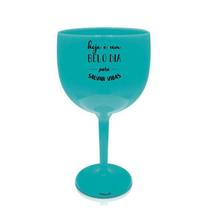 Kit 6 Taças Gin Azul Tiffany Personalizadas Profissões