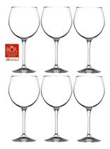 Kit 6 Taças Gin Tônica Vinho Copa Balon RCR Cristaleira Italiana 670ml