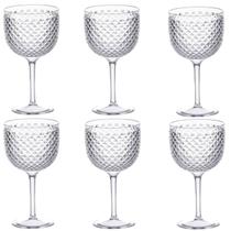 Kit 6 Taças Para Gin Em Acrílico 600ML Luxor 1149 Paramount