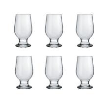 Kit 6 Taças Paulista de Vidro 250ml Nadir