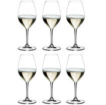 Kit 6 Taças Riedel Overture 003 Vinho Branco Champanhe 22Cm