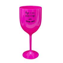 Kit 6 Taças Vinho Rosa Personalizadas Enfermagem