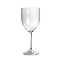 Kit 6 Taças Vinho Transparentes Acrílico Poliestireno Kit 6 Taças Vinho Transparentes Acrílico Poliestireno