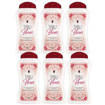 Kit 6 Talco Desodorante Perfumado Tabu Flores 100G - Dana Kit 6 Talco Desodorante Perfumado Tabu Flores 100G - Dana