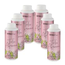 Kit 6 Talcos Corporal Perfumado Alfazema 100g Safira Care Kit 6 Talcos Corporal Perfumado Alfazema 100g Safira Care