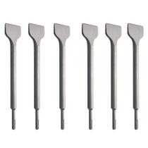 Kit 6 Talhadeiras SDS PLUS 14 x 250 x 40 mm Larga Hessen