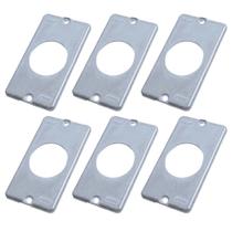 Kit 6 Tampa Condulete 1 Posto Tomada Redonda 3/4' Alumínio Kit 6 Tampa Condulete 1 Posto Tomada Redonda 3/4' Alumínio