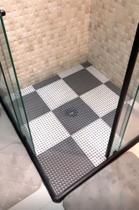 Kit 6 Tapete modular para box banheiro chuveiro sauna vestiário - Tribello