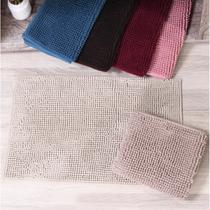 Kit 6 Tapete Popcorn 50Cm X 70Cm Chenille Antiderrapante Sortido - Bene Casa
