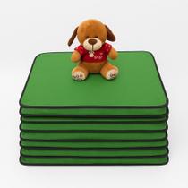Kit 6 Tapetes Higiênicos Laváveis 70x50cm Super Absorventes até 200 Lavagens