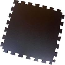 Kit 6 Tatames Tapetes Eva 100x100x1cm 1x1 Metro 10mm Preto