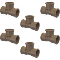 Kit 6 - Te Soldável 3/4 25mm Tigre Kit 6 - Te Soldável 3/4 25mm Tigre Kit 6 - Te Soldável 3/4 25mm Tigre Kit 6 - Te Soldável 3/4 25mm Tigre