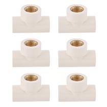 Kit 6 Tê Transição Fêmea 90º Aquatherm 22mm X 1/2'' Tigre Kit 6 Tê Transição Fêmea 90º Aquatherm 22mm X 1/2'' Tigre