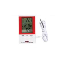 Kit 6 Termo Higrômetro Digital Temperatura Interna Externa Umidade Imã Mesa Parede Alarme Ht-750 Portátil Instrutherm