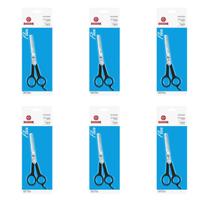 Kit 6 Tesouras de Cabelo Mundial Aço Inox Flex Fio Desbaste 6 Polegadas Kit 6 Tesouras de Cabelo Mundial Aço Inox Flex Fio Desbaste 6 Polegadas