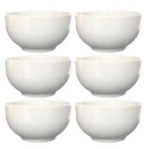 Kit 6 Tigelas Cumbucas para Servir Sopa e Açaí 500ml - Porcelana de Alta Qualidade Kit 6 Tigelas Cumbucas para Servir Sopa e Açaí 500ml - Porcelana de Alta Qualidade