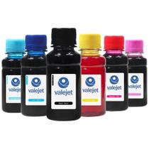 Kit 6 Tinta T574 Bulk Ink CMYK 100ml Corante Valejet Kit 6 Tinta T574 Bulk Ink CMYK 100ml Corante Valejet