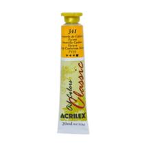 Kit 6 Tintas A Óleo Amarelo de Cadmio Escuro 20 Ml Acrilex Kit 6 Tintas A Óleo Amarelo de Cadmio Escuro 20 Ml Acrilex