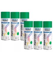 Kit 6 Tintas Acrílica Spray Verde Tekbond 350ml