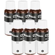 Kit 6 Tintas GT Compatíveis HP Para Serie 5800 100 300 400 500 600