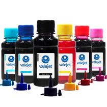 Kit 6 Tintas L805 para Bulk Ink CMYK 100ml Valejet