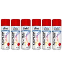 Kit 6 Tintas Vermelho 350 ml - Tekbond
