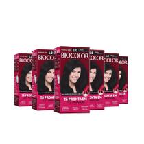 Kit 6 Tinturas Biocolor Preto 1.0