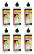 Kit 6 Tira Cola 120ml Remove Cola Adesivo Chiclete Duplaface Pro Allchem