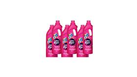 Kit 6 Tira Manchas Líquido Brancas Coloridas Mon Bijou 1,5l