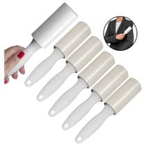 Kit 6 Tira Pelos Roupa Tecido Terno Rolo Adesivo 30 Folhas Kit 6 Tira Pelos Roupa Tecido Terno Rolo Adesivo 30 Folhas