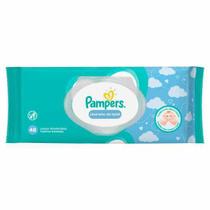 Kit 6 toalha umed pampers regular cheirinho de bebe 48un