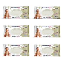 Kit 6 Toalha Umedecida Personalidade 50 Unidades - Eurofral