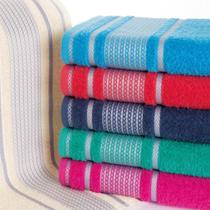 Kit 6 Toalhas Banho Atenas 70X140 Azul/Rosa/Verde/Branco Kit 6 Toalhas Banho Atenas 70X140 Azul/Rosa/Verde/Branco