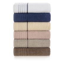 Kit 6 Toalhas Banho Bressan Karsten 70 x 135 cm 100% Algodão Kit 6 Toalhas Banho Bressan Karsten 70 x 135 cm 100% Algodão