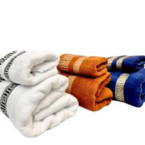 Kit 6 Toalhas Banho E Rosto Algodão Premium Maciez Absorção Kit 6 Toalhas Banho E Rosto Algodão Premium Maciez Absorção