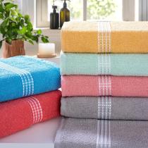 Kit 6 Toalhas Banho Eco Algodão Gigante Macia