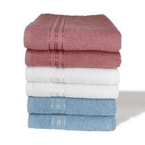 Kit 6 toalhas banho linea - dianneli