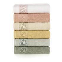 Kit 6 Toalhas Banho Provence Karsten 70x135 cm 100% Algodão