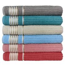 Kit 6 Toalhas De Banho - Gigante Banhão 70 X 140 Beka Alta Absorção.