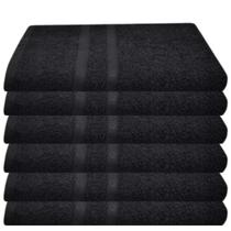 Kit 6 toalhas de banho teka belleza 65x130 cm 100% algodão