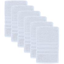 Kit 6 Toalhas de Banho Teka Escala 100% Algodão 65X130 cm Sortidas 280g/m²