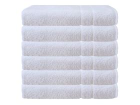 Kit 6 Toalhas De Rosto Hotelaria Mônaco Profissional - Teka