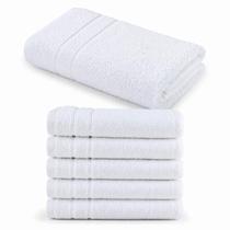 Kit 6 Toalhas De Rosto Hotelaria Mônaco Profissional - Teka