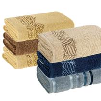 Kit 6 Toalhas de Rosto Karsten Bonitas Macias Lançamento Kit 6 Toalhas de Rosto Karsten Bonitas Macias Lançamento