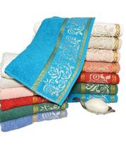 Kit 6 Toalhas de Rosto Vancouver 45x83cm De'Limas Kit 6 Toalhas de Rosto Vancouver 45x83cm De'Limas