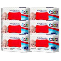 Kit 6 Toalhas Umedecidas Nenex Premium Vegano - 600 Unidades Kit 6 Toalhas Umedecidas Nenex Premium Vegano - 600 Unidades