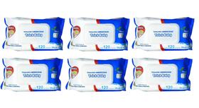 Kit 6 Toalhas Umedecidas - Trick Baby (720 Toalhas)