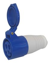 Kit 6 Tomadas De Acoplamento 2p+t 16a 220/240v 50-60hz