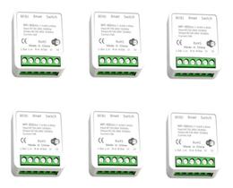 Kit 6 Tomadas Interruptor Inteligente Smart Switch Wifi Tuya Automação De Ambiente - Melbor